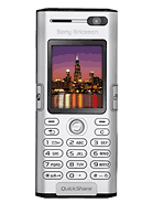 Best available price of Sony Ericsson K600 in Samoa